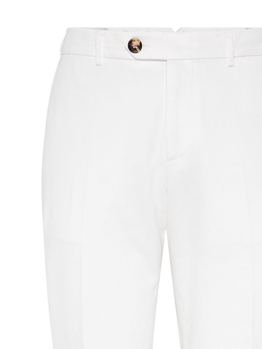 Brunello Cucinelli straight leg trousers - White