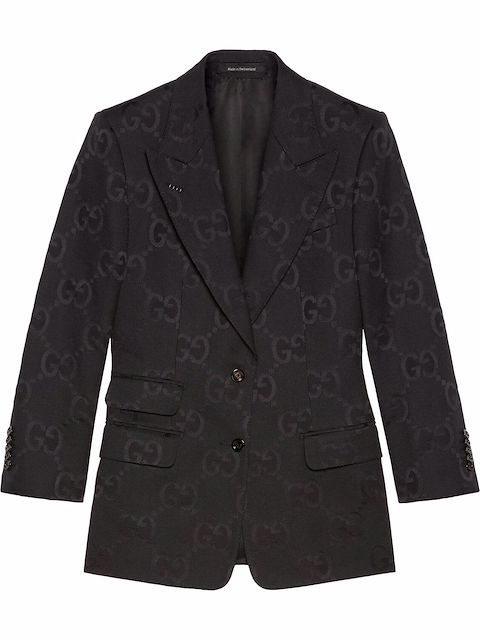 Gucci GG jacquard-woven blazer