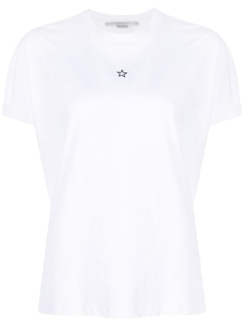 Stella McCartney Embroidered mini star T-shirt Women