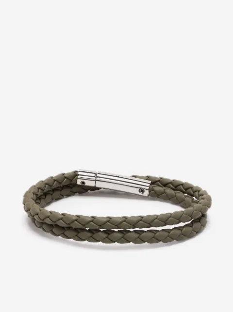 Tod's Doppeltes Flechtarmband