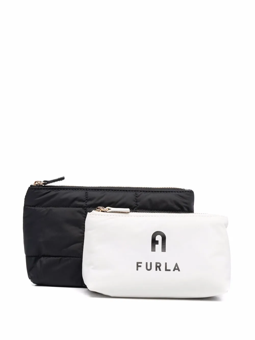 фото Furla комплект из трех косметичек piuma