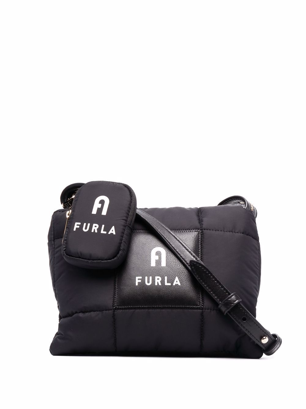 фото Furla дутая сумка через плечо piuma