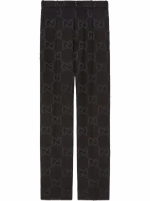 Gucci all-over GG-print Trousers - Farfetch