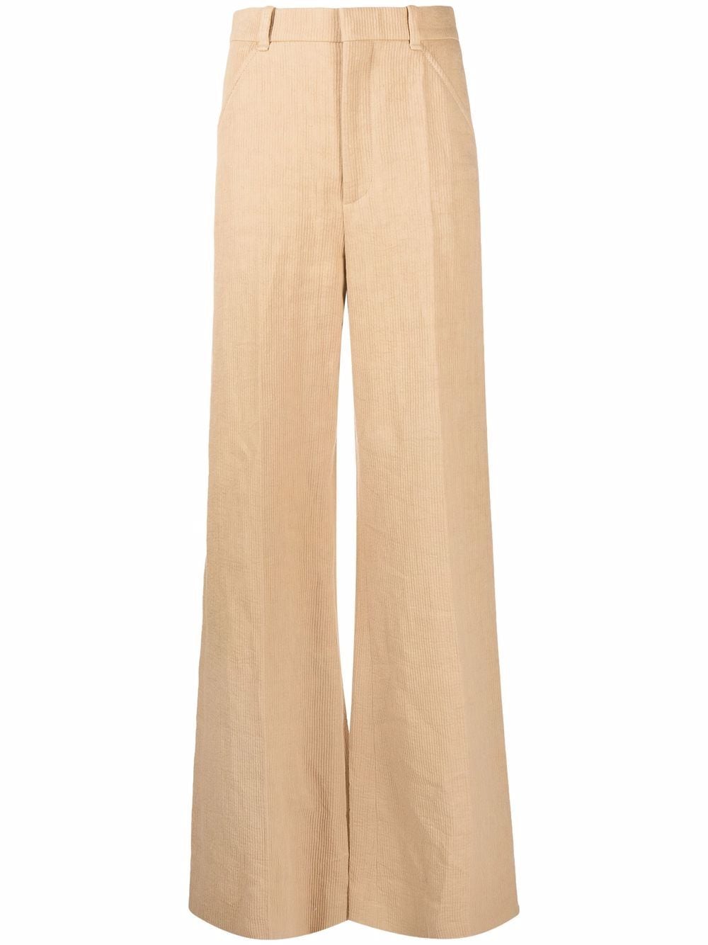 

Chloé pantalones de pana anchos - Neutro