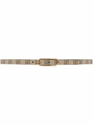 Gucci Jackie GG Supreme Canvas Belt - Farfetch