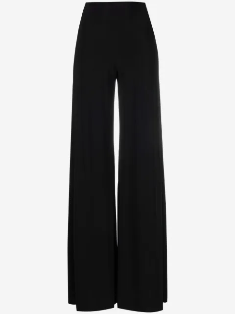 Norma Kamali high-waisted wide-leg trousers