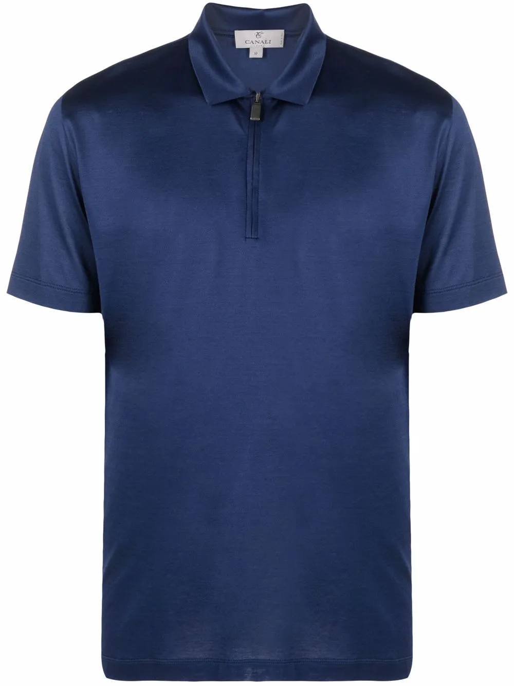 

Canali cotton polo shirt - Blue