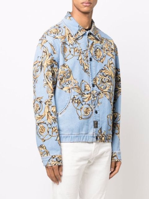 Versace Jeans Couture baroque-print Jacket - Farfetch