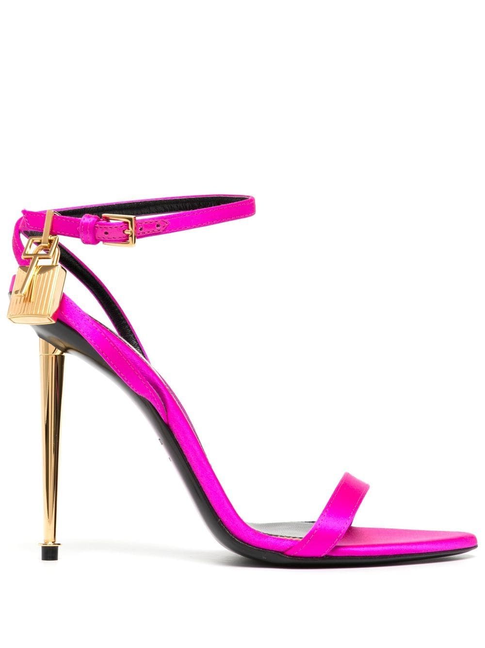 TOM FORD NAKED PADLOCK-DETAIL SANDALS