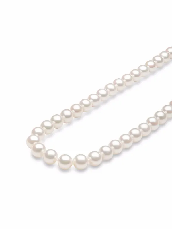 Designer Fresh Water Pearl Necklace with Authentic Louis Vuitton