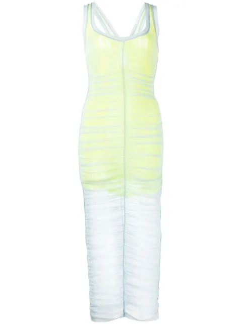 Alexander Wang double layer ruched dress