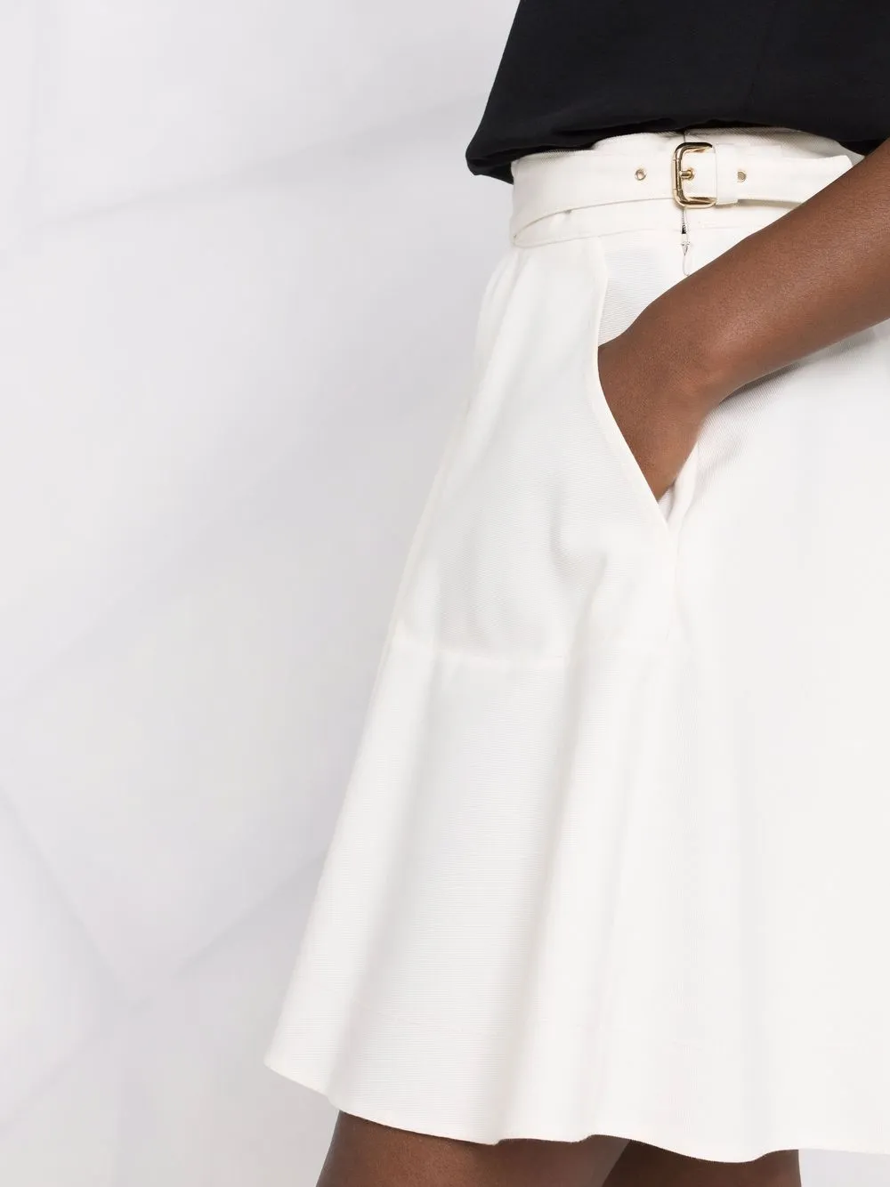 фото Red valentino юбка мини с боковой пряжкой