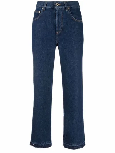 two-tone cropped jeans | Loewe (VIP 