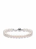 Yoko London 18kt white gold Classic 6mm Freshwater Pearl bracelet - Silver
