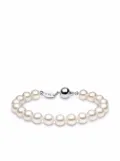 Yoko London 18kt white gold Classic 8mm Freshwater pearl bracelet - Silver