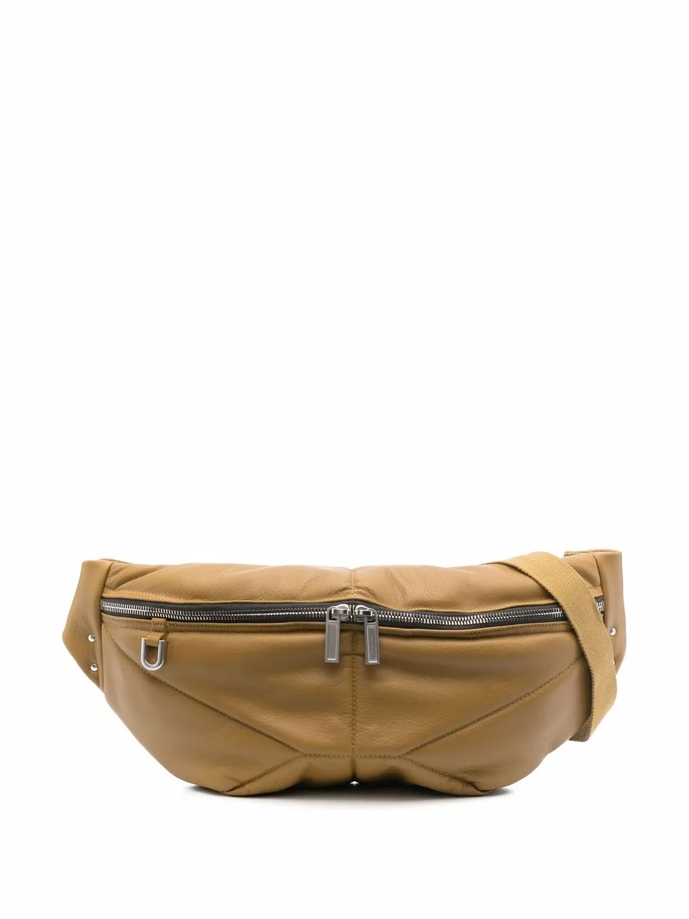 

Rick Owens Geo panelled belt bag - Yellow