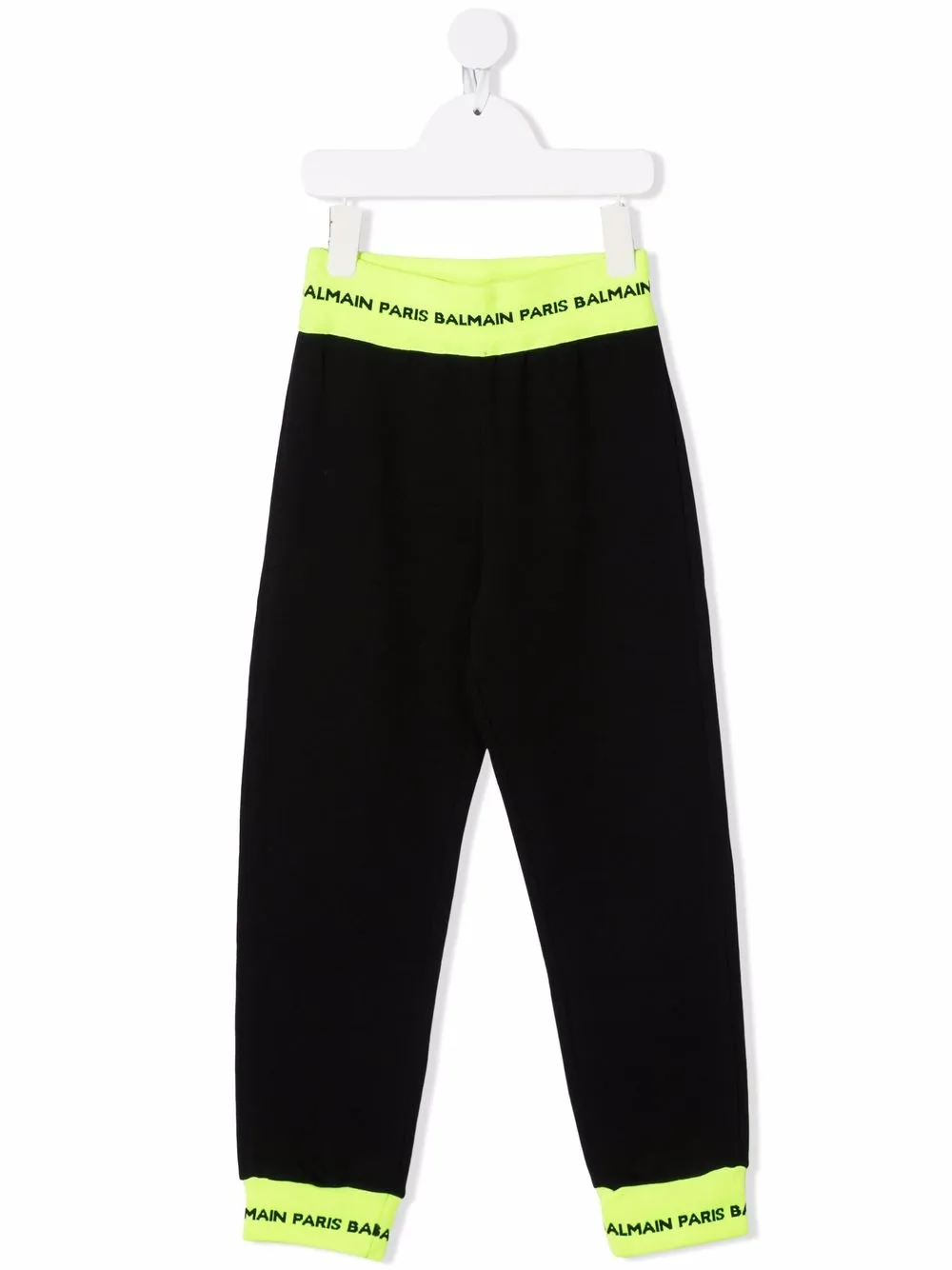 

Balmain Kids leggins con logo en la pretina - Negro