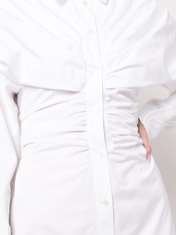 Alexander Wang two-piece Cotton Shirt Dress - Farfetch