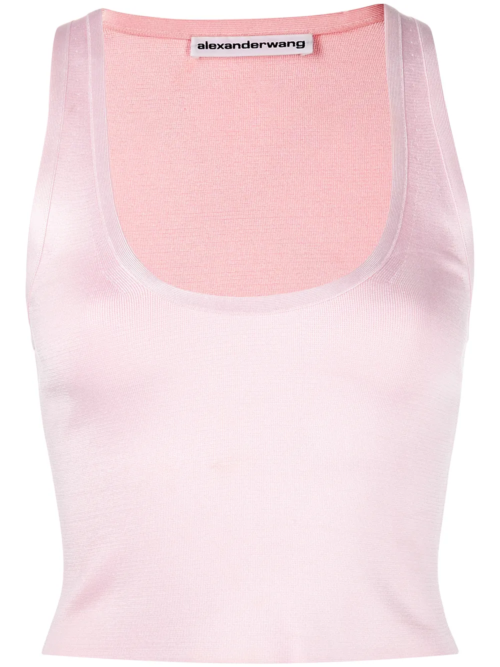 

Alexander Wang camiseta con cuello redondo - Rosado