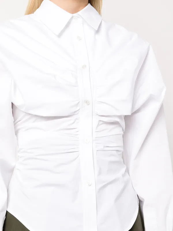 Alexander Wang カマーバンド シャツ 通販 - FARFETCH Alexander Wang カマーバンド シャツ 通販 - FARFETCH