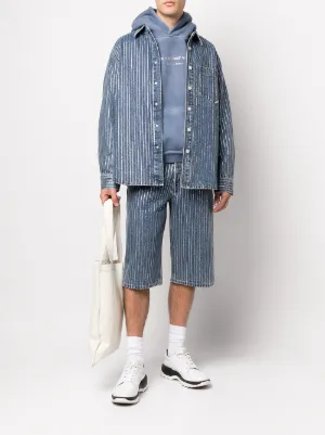 【最終値下げ】Alexander wang ショートデニム ショートパンツ Alexanderwangデニムショートパンツ7／10日までの出品新品未