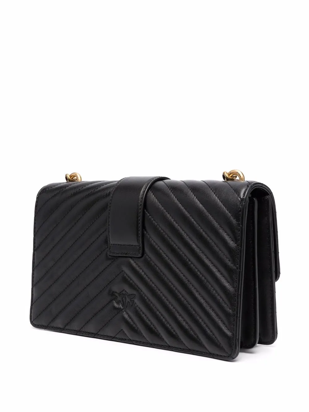 PINKO Quilted Leather Satchel Bag - Farfetch