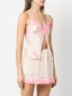 Alexander Wang lace-detail butterfly cami top