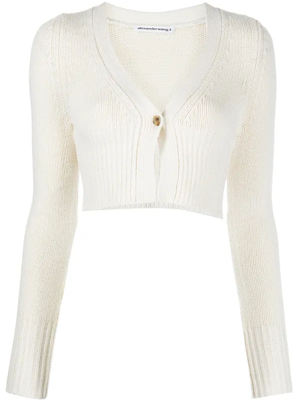 wool cardigan cropped