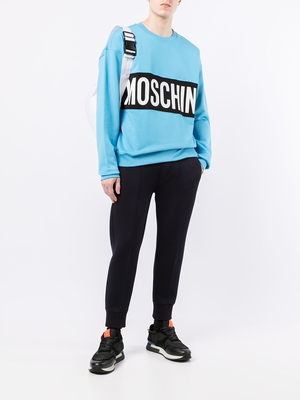 фото Moschino толстовка с логотипом