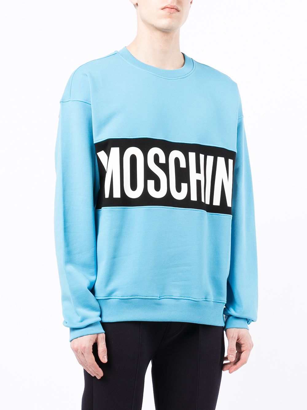 фото Moschino толстовка с логотипом