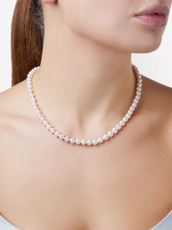 pearl necklace 6mm