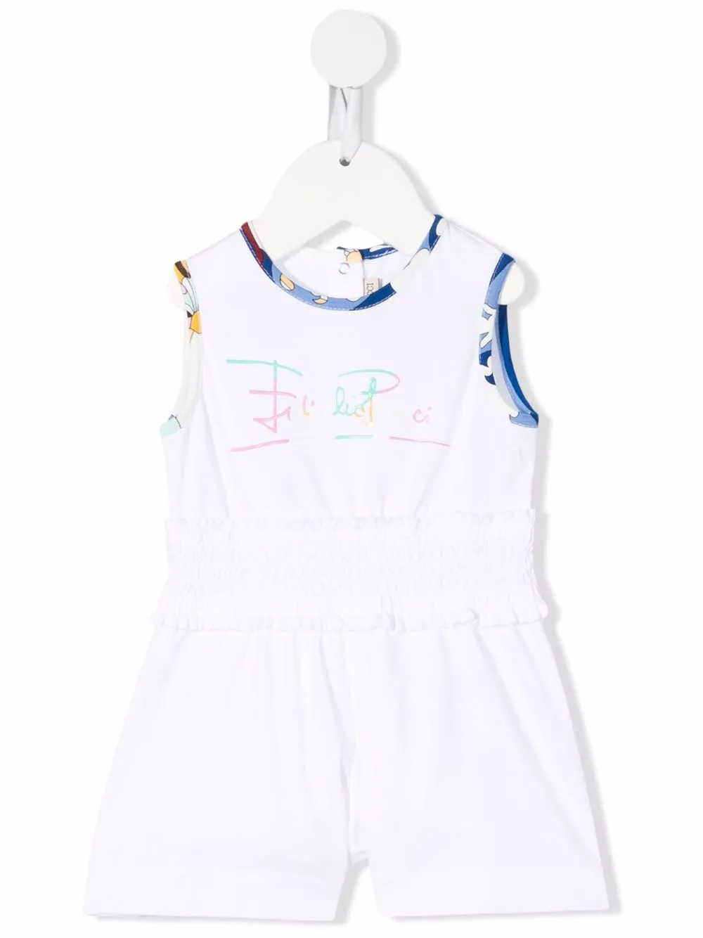Emilio Pucci Junior ромпер с логотипом