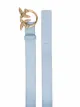 PINKO logo-plaque leather belt