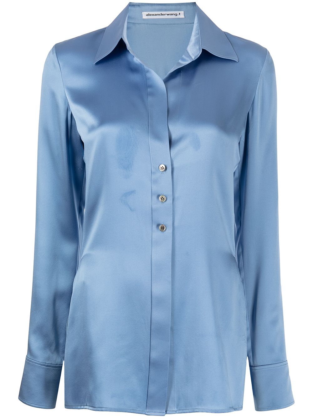 Alexander Wang silk-jacquard pajama-style Shirt - Farfetch