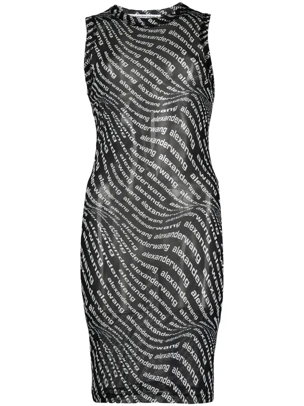 Alexander Wang logo-print Mesh Mini 
