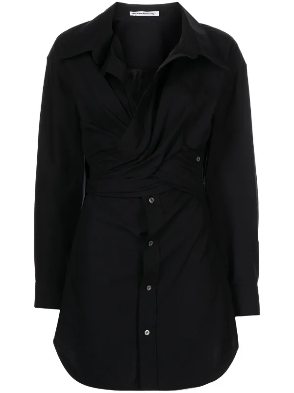ワンピース Alexander Wang Shirt Dress Alexander Wang Shirt Dress in White | REVOLVE