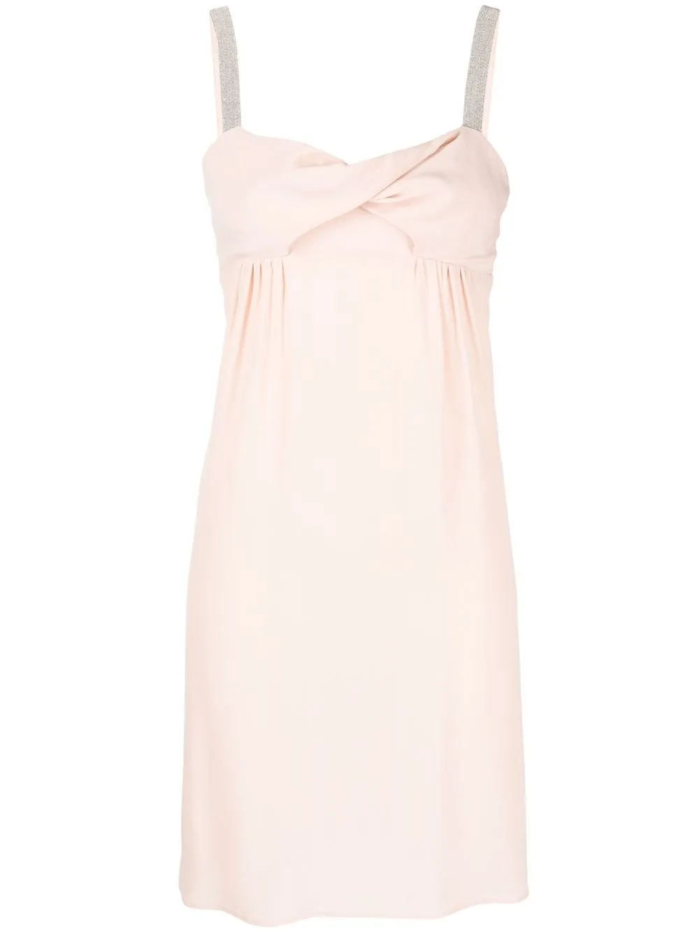 Fabiana Filippi Abito con spalline incrociate - Rosa