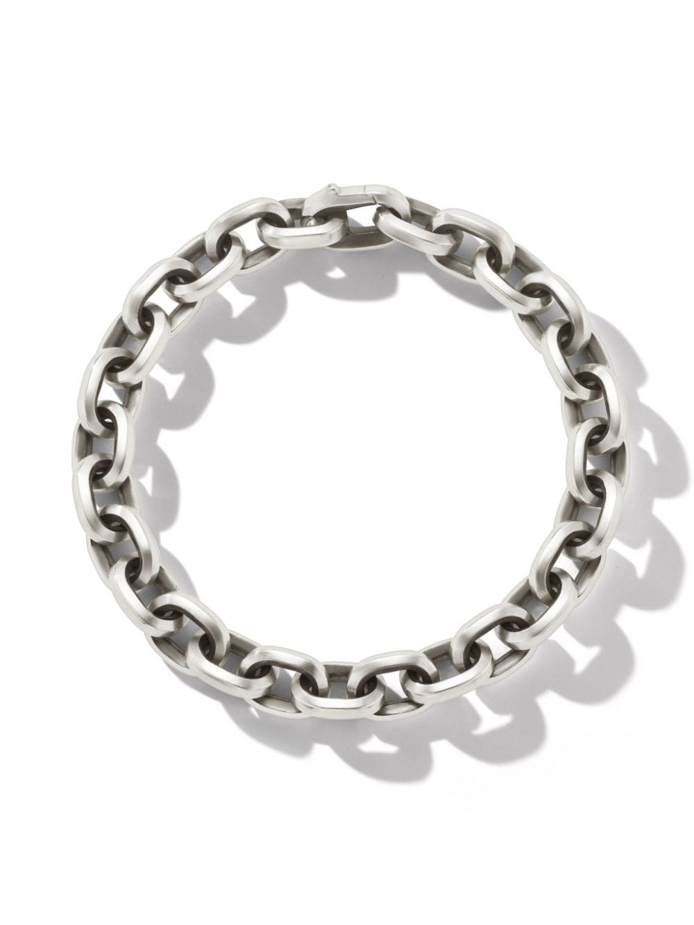 sterling silver Deco link bracelet