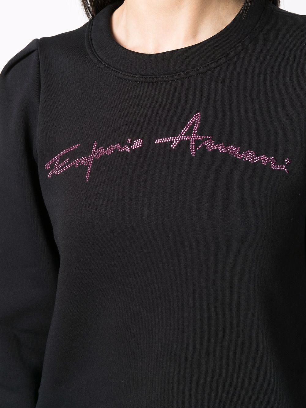 фото Emporio armani толстовка micro-studded logo