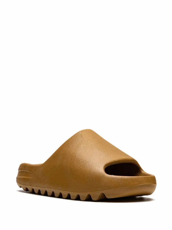 tan slides yeezy