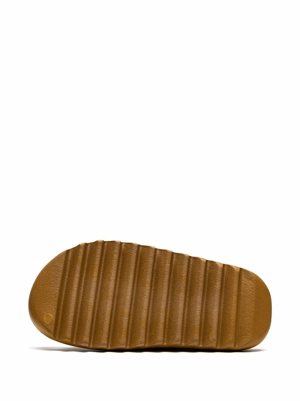 Shop Adidas Originals Yeezy "ochre" Slides In Brown