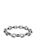 David Yurman sterling silver Hex chain-link bracelet (9.5mm)