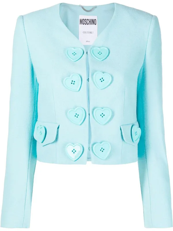 moschino heart jacket