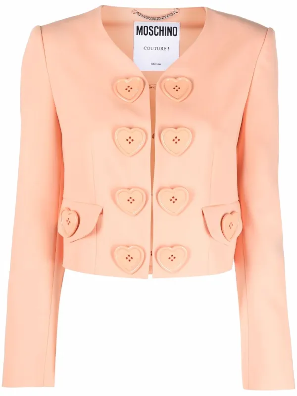 moschino heart jacket