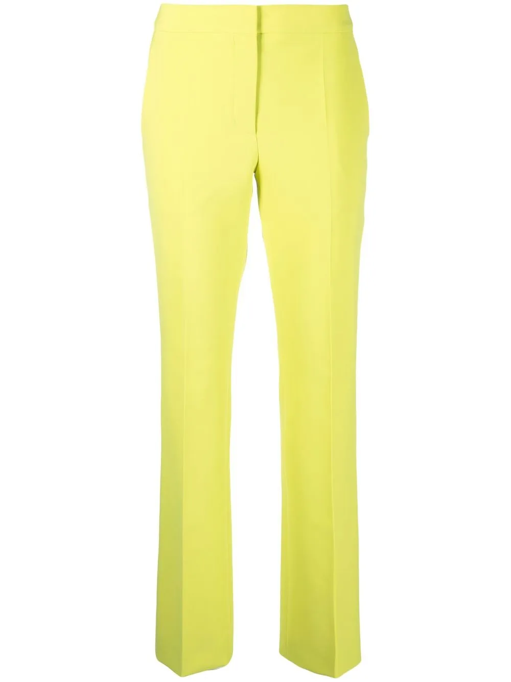 

Moschino pantalones de vestir con tiro medio - Amarillo