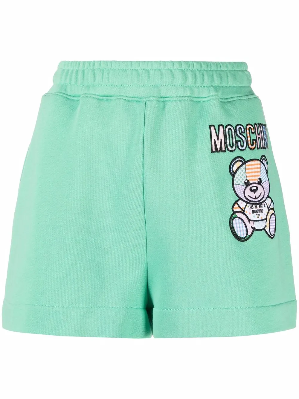 

Moschino shorts con motivo Teddy Bear - Verde