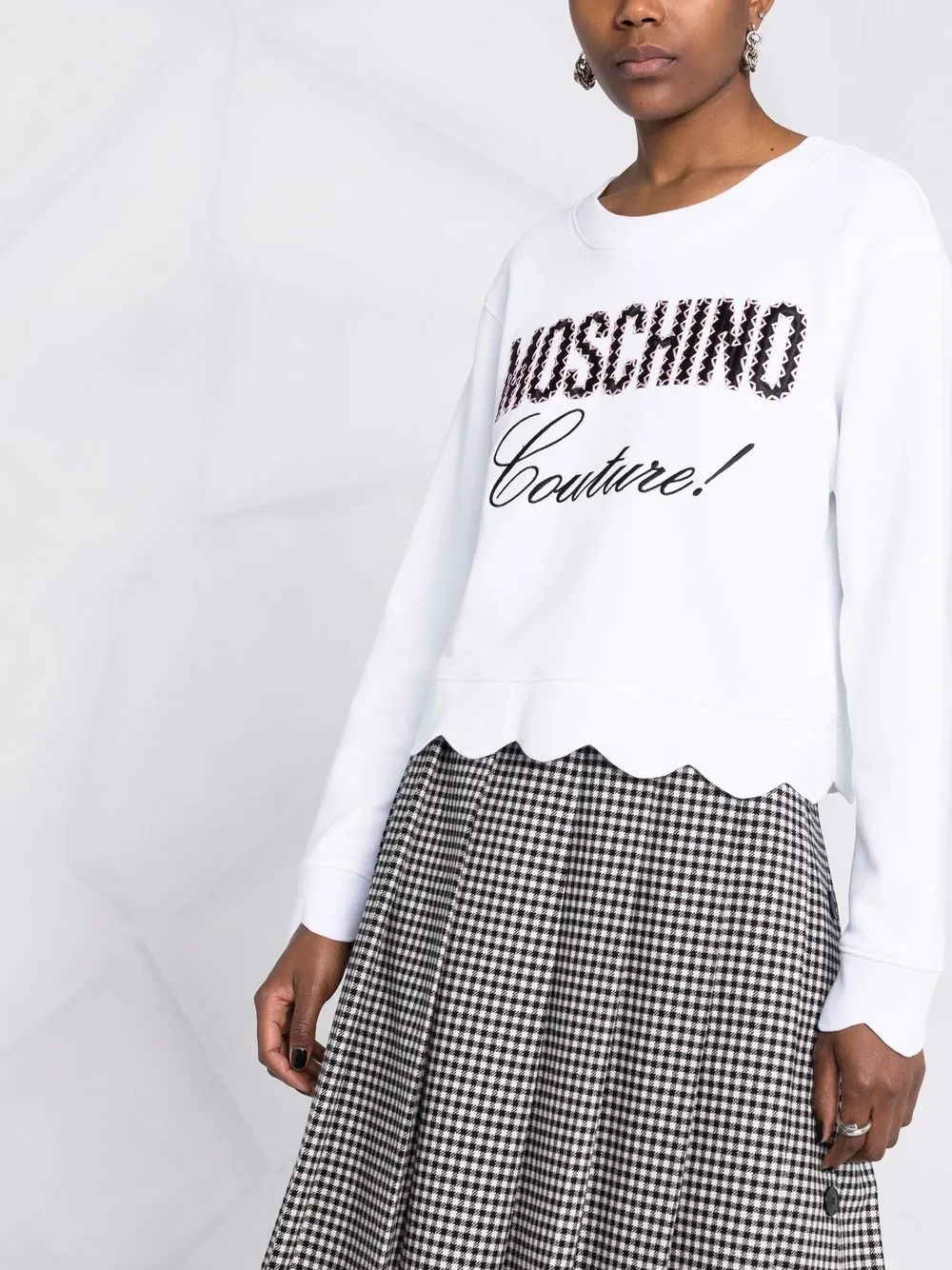 фото Moschino толстовка с логотипом