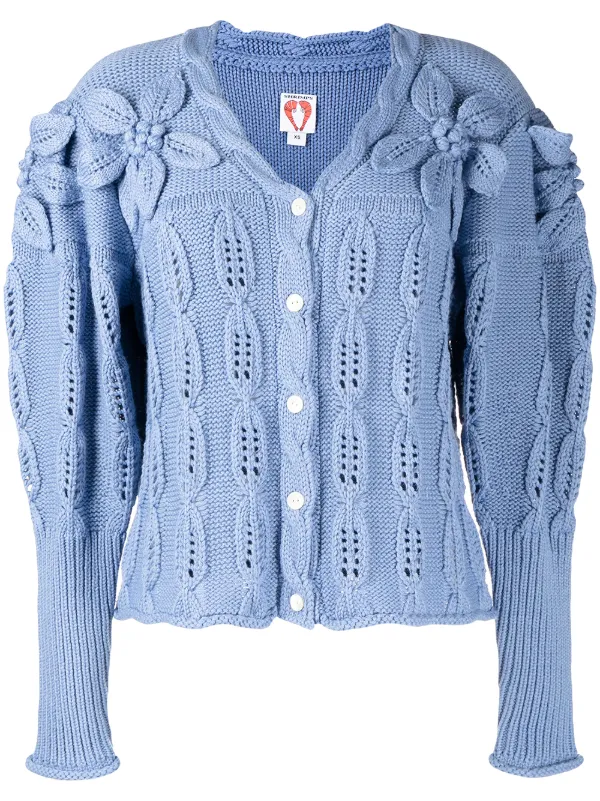shrimps floral cardigan