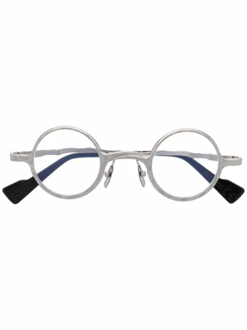 Kuboraum round-frame glasses