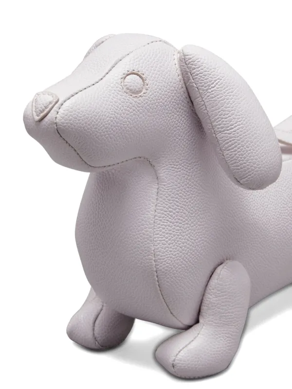 Thom Browne Hector Pebbled Leather Shoulder Bag | Pink | FARFETCH